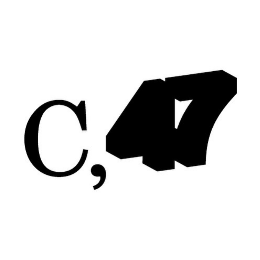 C, 47